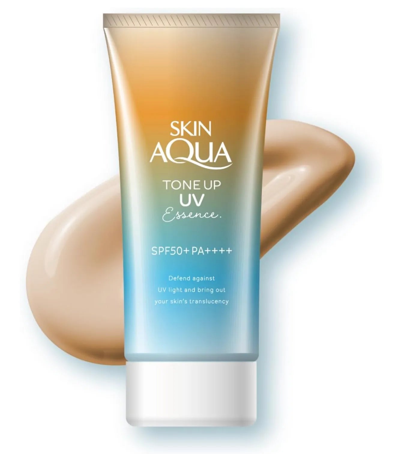 Skin Aqua Tone Up Uv Essence Latte Beige Sunscreen 80G (Spf50+ Pa++++) Japanese Sunscreen