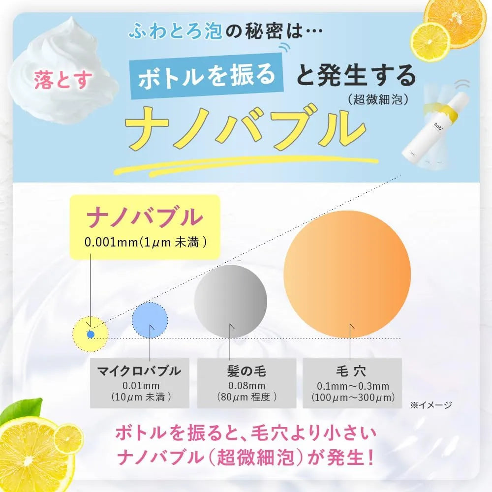 Ogio Bab2 x Hungyodon Fluffy Foaming Face Wash Mild Peel Whip