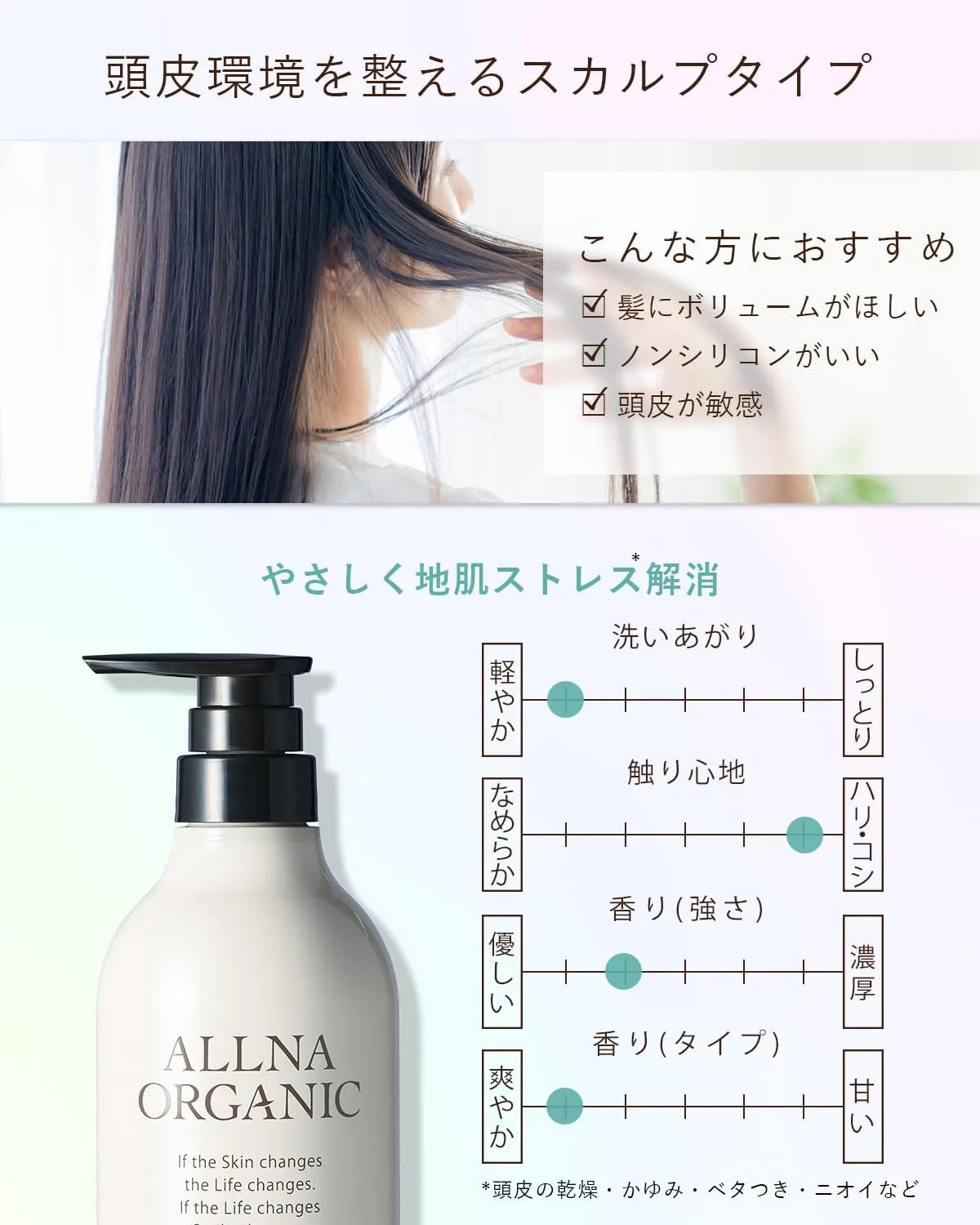 Oruna Organic Scalp Treatment with Collagen and Hyaluronic Acid 16.9 fl oz by ALLNA ORGANIC