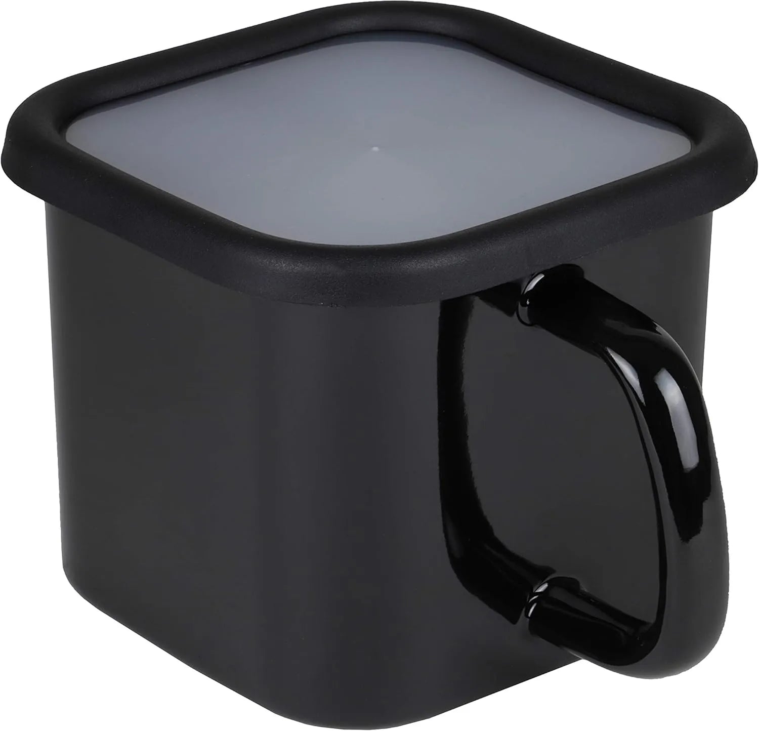 Pearl Metal Enamel Milk Pan Petitto Nonstick Cookware - Black Square Cookpot
- 4549308050660
