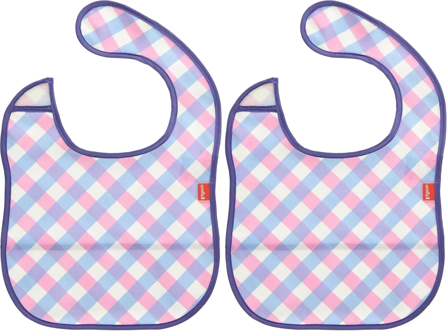 Pigeon First Baby Food Apron Baby Feeding Bib - Check
- 4902508181068