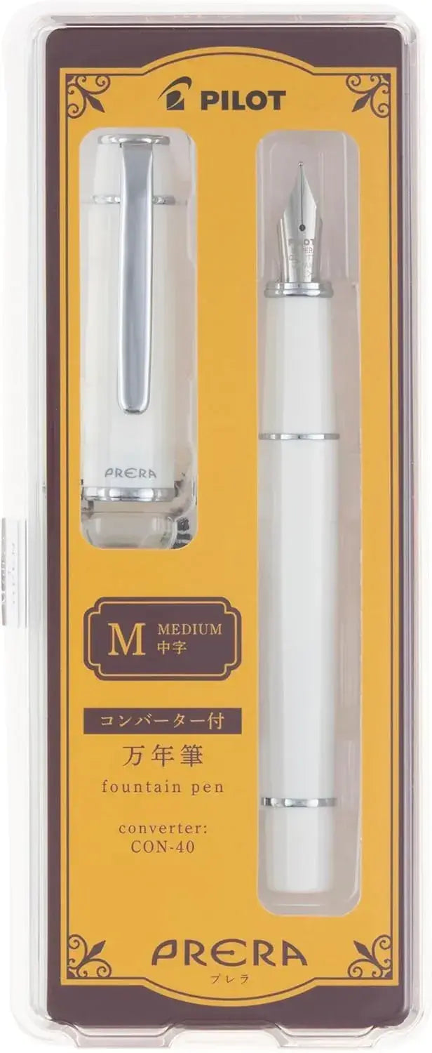 Pilot Prera Fountain Pen Medium Point Writing Instrument