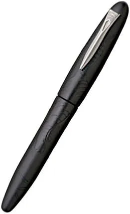 Platinum Izumo Fountain Pen Jet Black Bamboo Forest Tigers Fine F