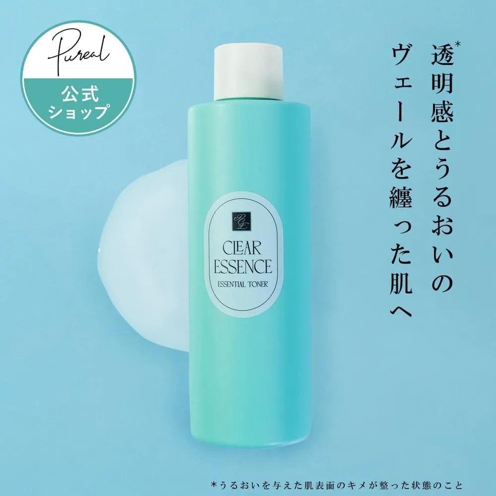 Pureal Clear Essence Essential Toner Lotion 7.8 fl oz 200 ml Haritsuya Skin Care Pureal