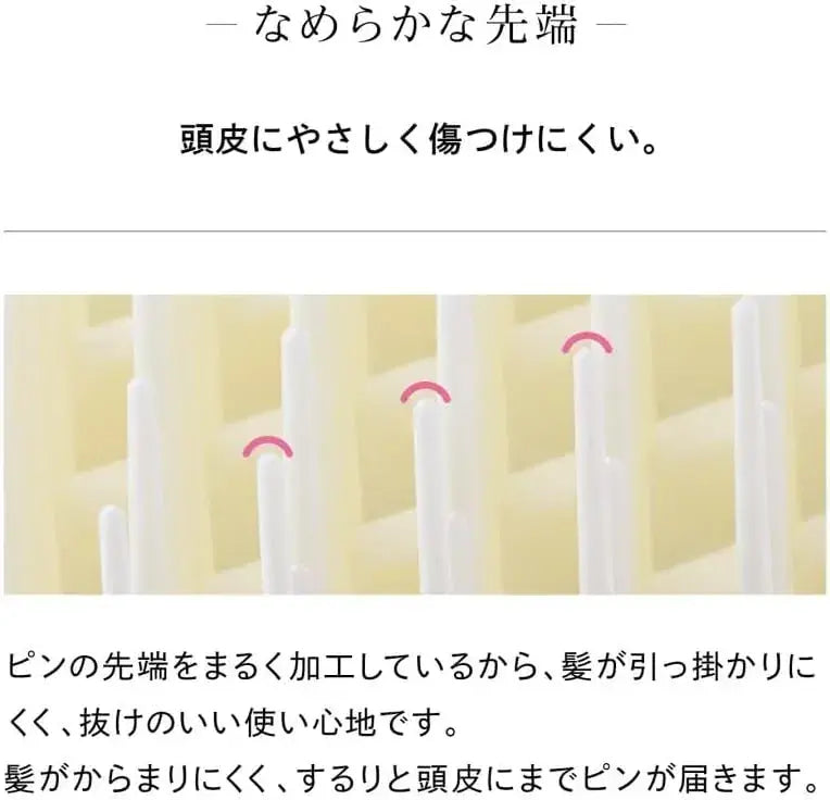 ReFa Shampoo Brush Milk Hair Scalp Massage Tool
