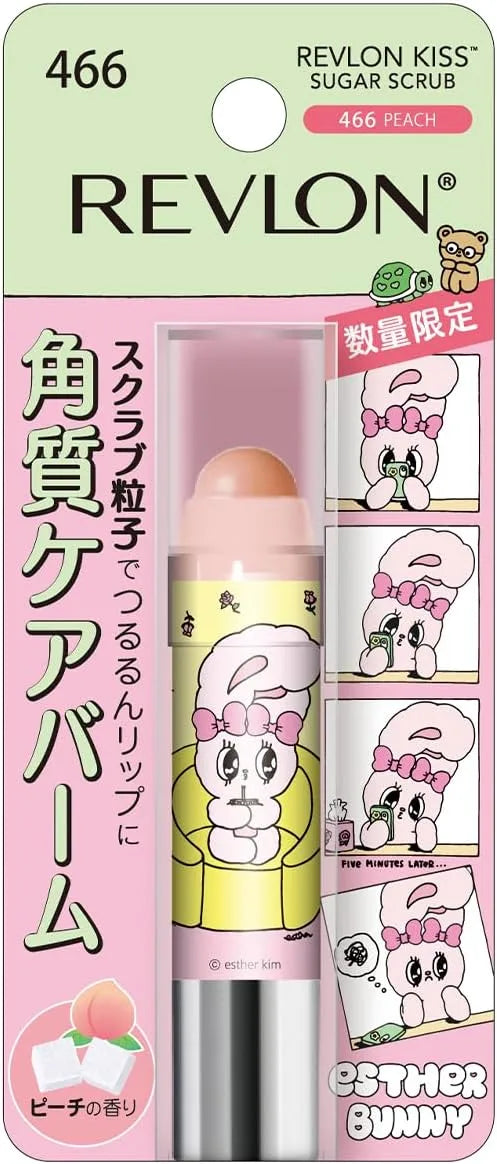 Revlon Lebron Kiss Sugar Scrub Lip Exfoliator Sugar Mint Scent - Ester Bunny Peach 466
- 4951445276252