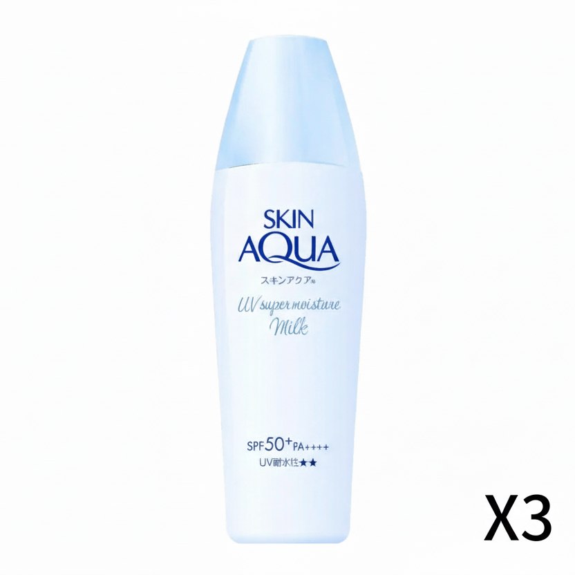 Skin Aqua Super Moisture Milk 40ml - Set of 3