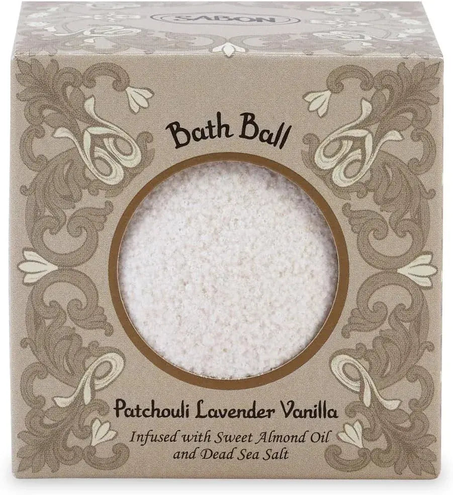 Sabon Bath Ball Patchouli Lavender Vanilla Bath Accessory