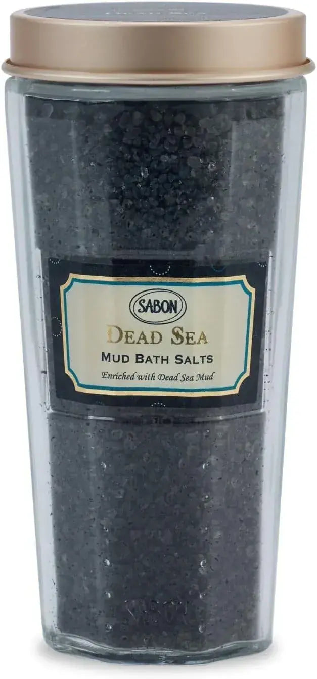 Sabon Black Bath Salt Dead Sea Aromatic Green Scent 300g
