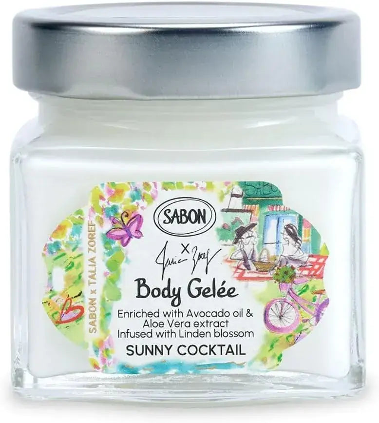 Sabon Body Scrub Exfoliating Skincare Product - Body Jello Sunny Cocktail 200ml - 4570109767693