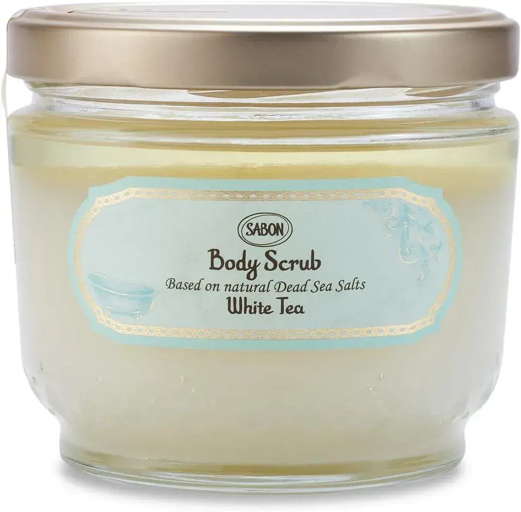 Sabon Body Scrub White Tea Exfoliating Skin Care - 600g - 4570109762742