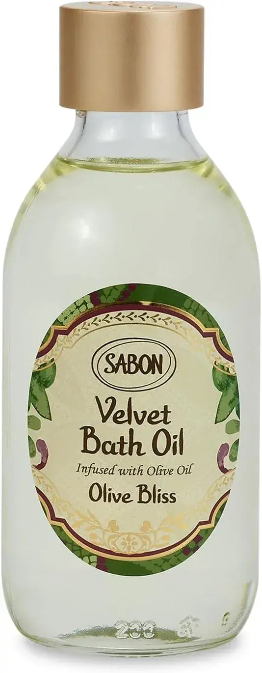 Sabon Olive Bliss Velvet Bath Oil 6.8 fl oz 200 ml Moisturizing