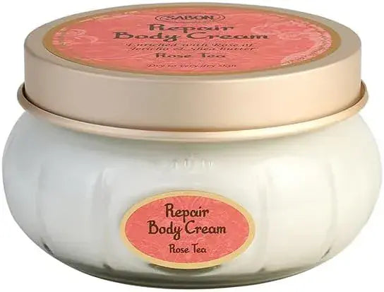 Sabon Repair Body Cream Rose Tea Scent 6.8 fl oz 200 ml