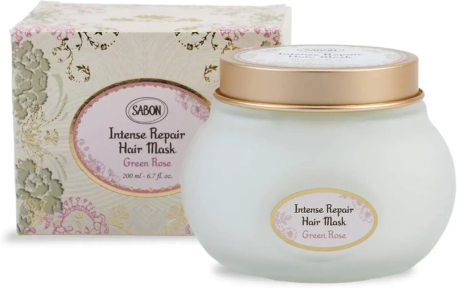 Sabon Repair Conditioner Hair Care - Green Rose Repair Mask 200ml - 4571652641805