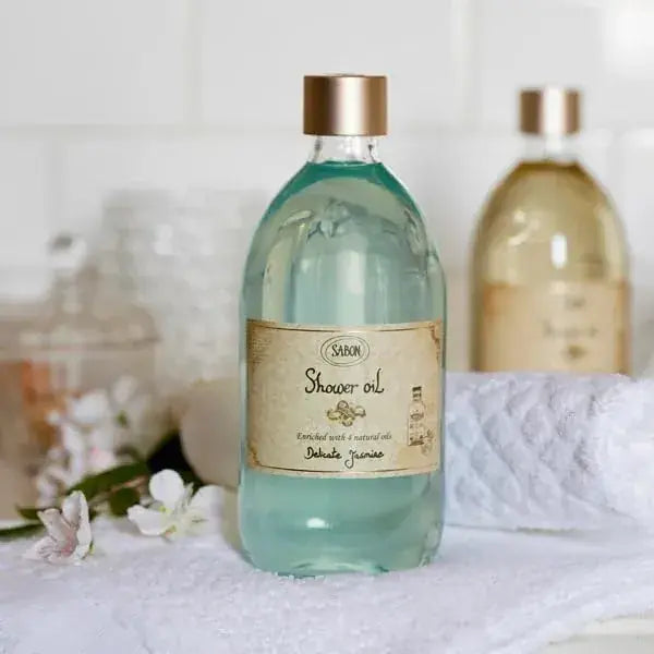 Sabon Shower Oil Delicate Jasmine 16.9 fl oz 500 ml