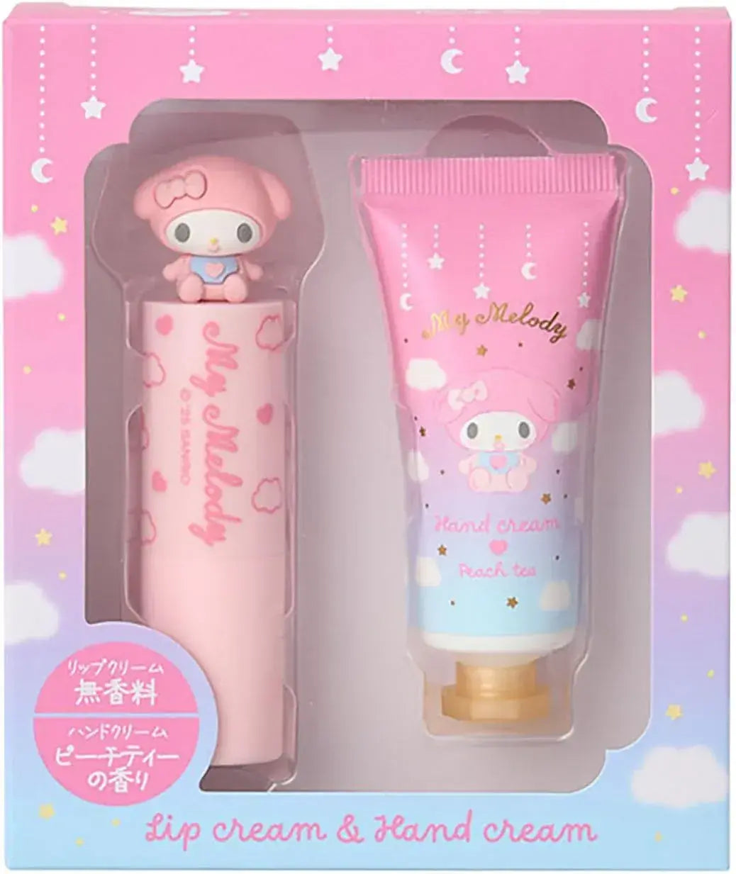 Sanrio Cinnamoroll Lip Balm and Hand Cream Set for Teens - My Melody - 4550624037532