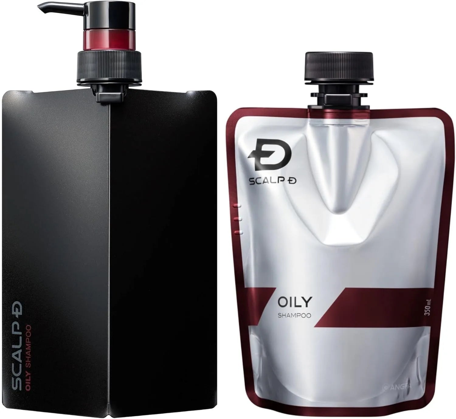 Scalp D Men's Shampoo Refill for Dry Skin with Amino Acids 11.8 fl oz SCALP-D - For Oily Hair Main + Refill
- 4580688633630