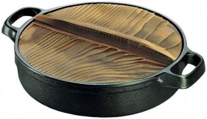 Seieido Japan Cast Iron Sukiyaki Gyoza Pan 24Cm