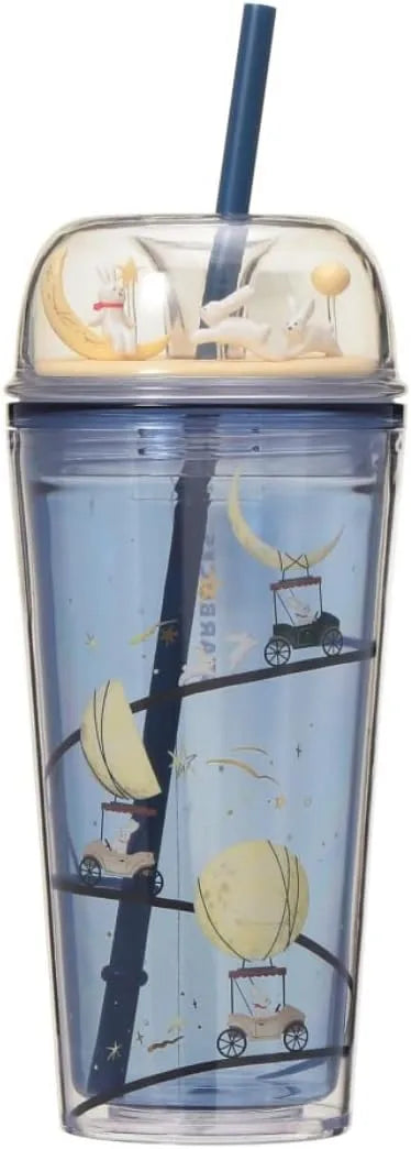 Starbucks Autumn Festival 2025 Cold Cup Tumbler 16oz Rabbit Figure