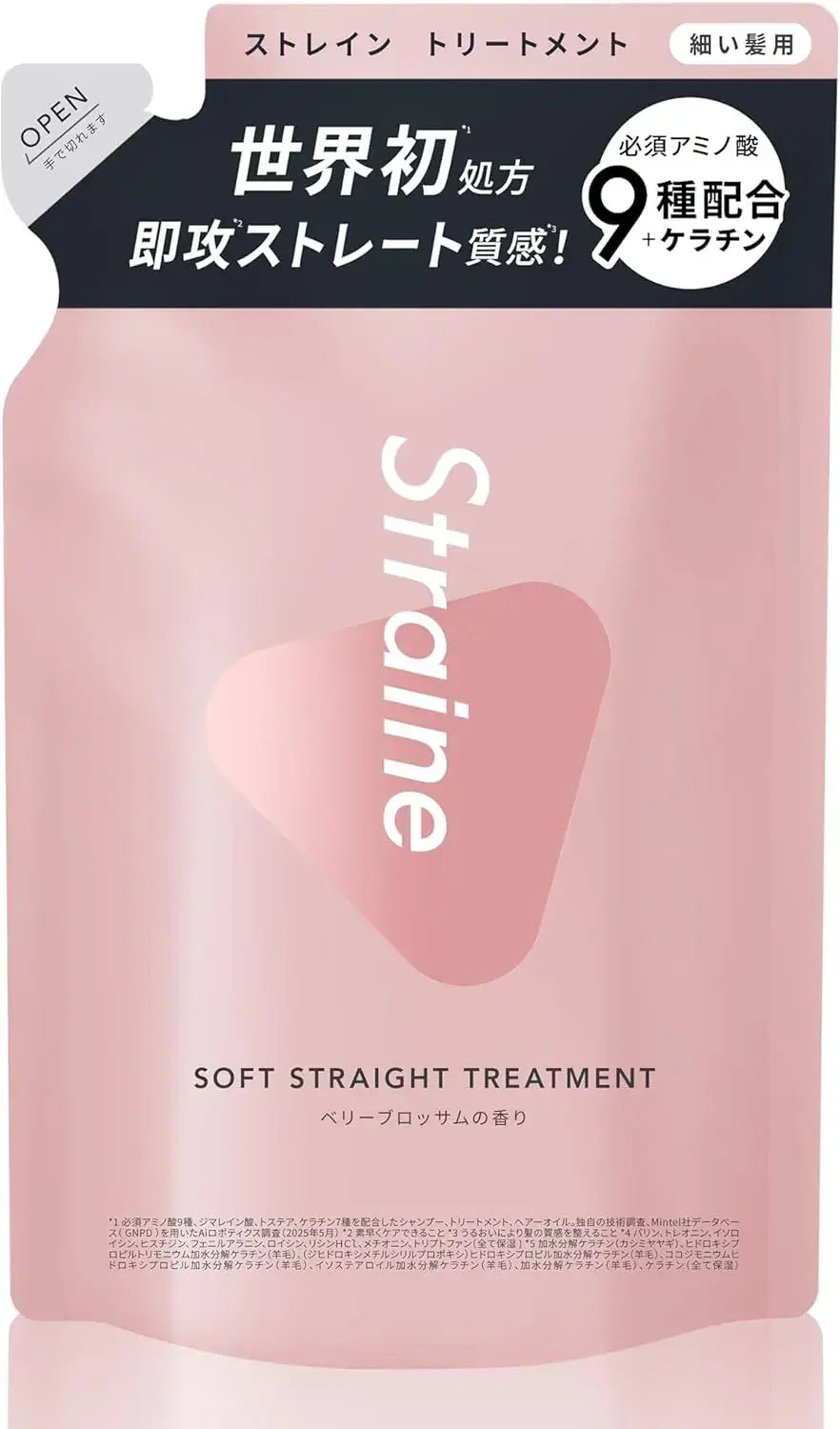 Straine Soft Straight Treatment Refill Berry Blossom Keratin