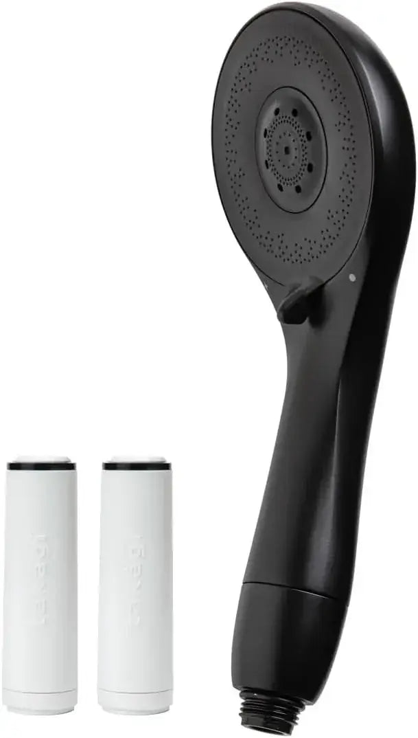Takagi Ultra Fine Bubble Water Purification Shower Head Chlorine Removal - Matte Black - 4975373184533