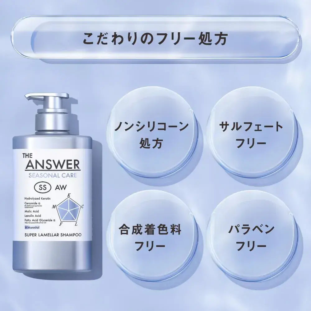 The Answer Seasonal Care Super Lamella Shampoo and Treatment Set