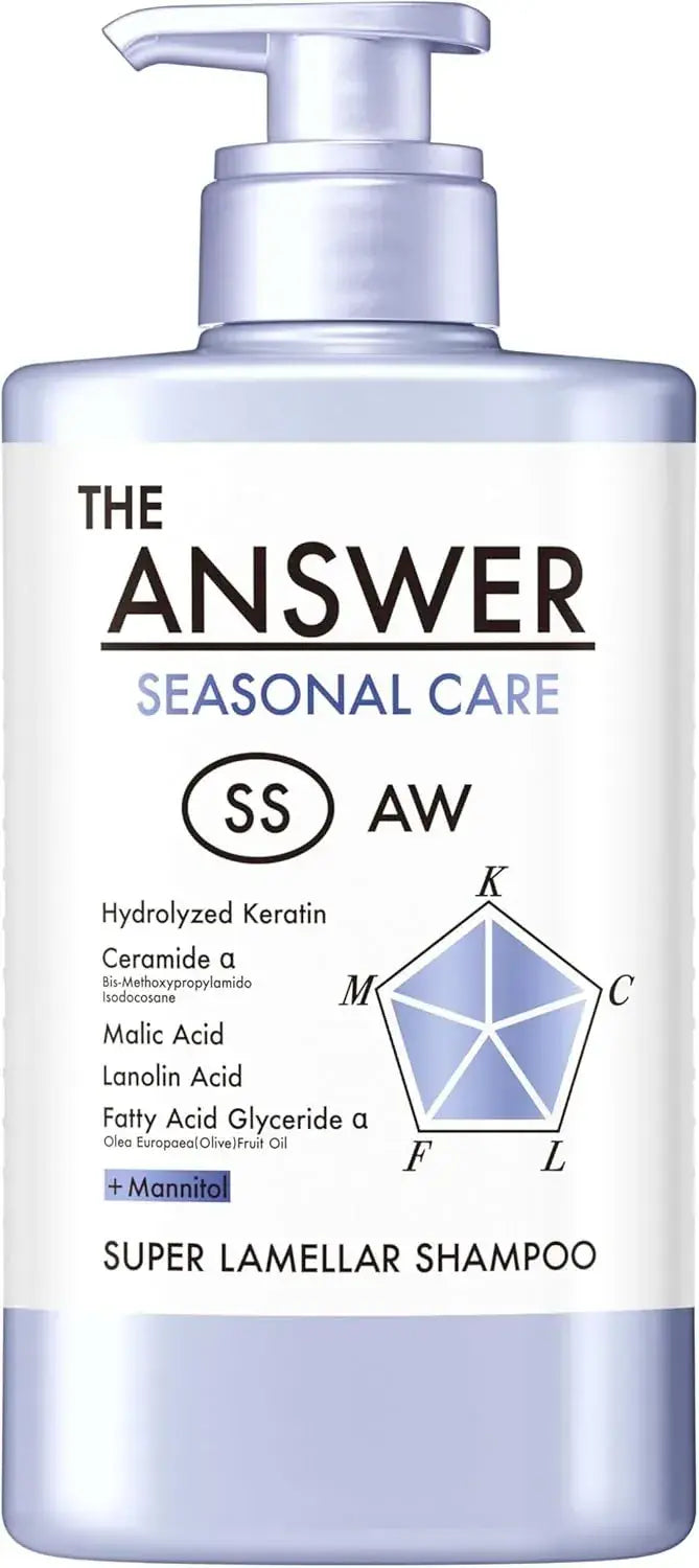 The Answer Seasonal Care Super Lamella Shampoo and Treatment Set - Shampoo-Ss Main Unit - 4901301463678