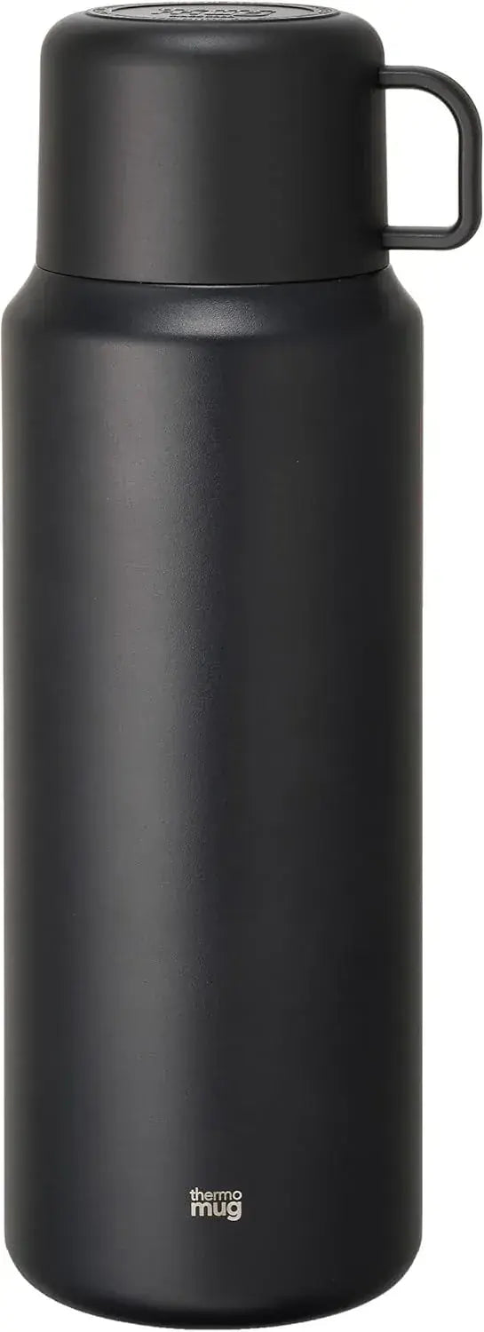 Thermo Mug Trip Bottle Insulated Travel Mug - Black 1L - 4549403698675