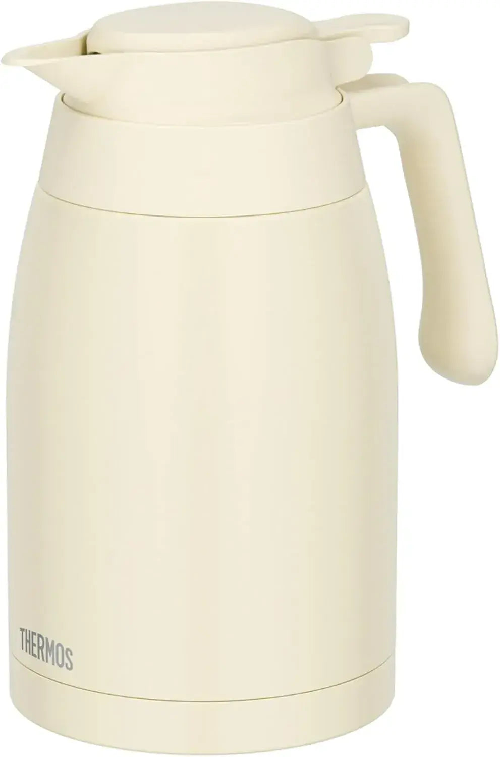 Thermos Dishwasher Safe Stainless Steel Thermal Pitcher - Ivory 1.5L - 4562344407854