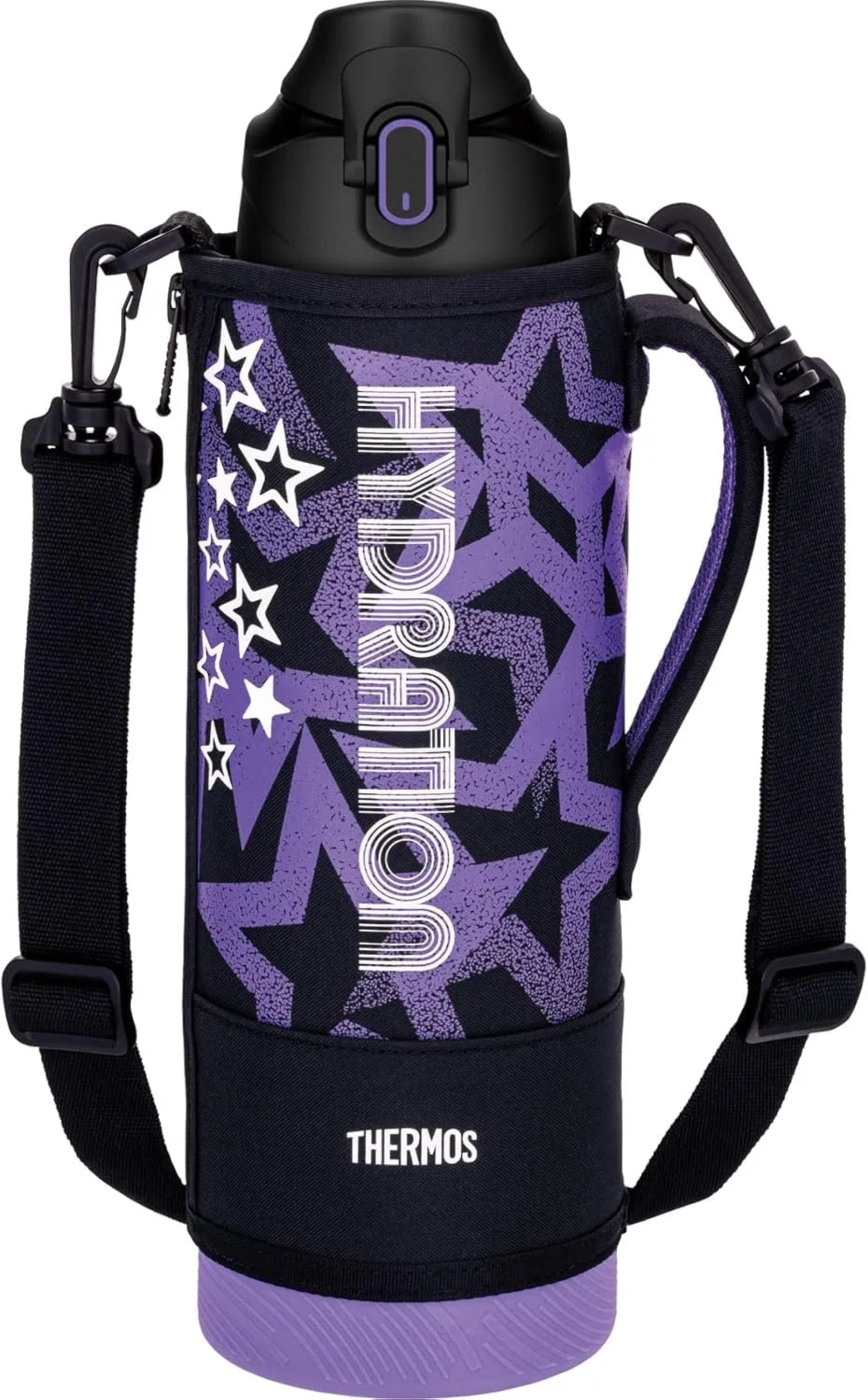 Thermos FJS-1500F Navy Mint Insulated Sports Bottle 50.7 oz Cold Retention Thermos - Black Purple 1500ml
- 4562344394079