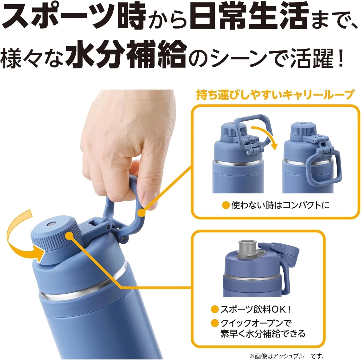 Thermos FJU-1500 SND Vacuum Insulated Sports Bottle 3.9 Gal 1.5 L Sand Thermos