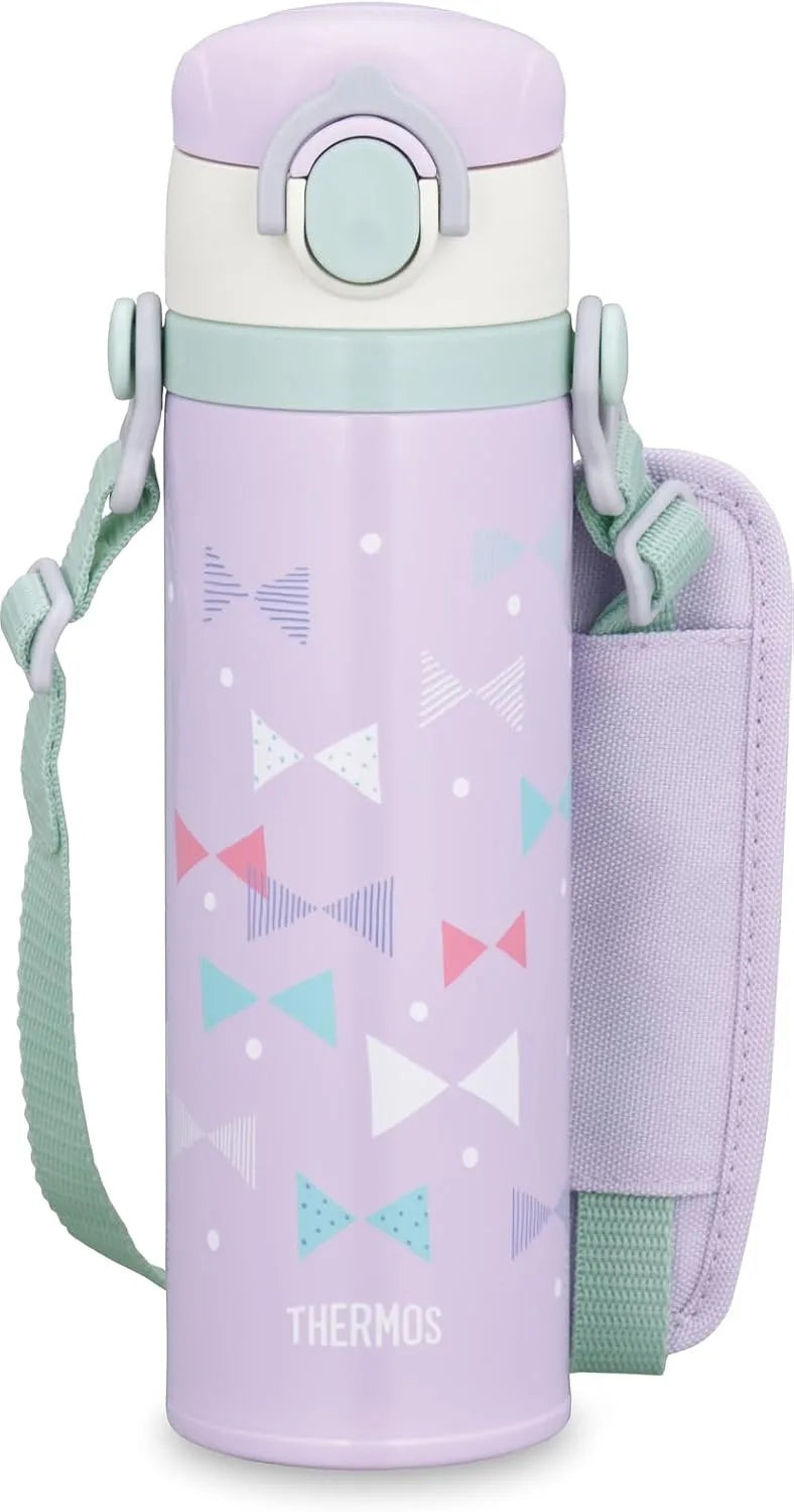 Thermos JOI-501DS POP Vacuum Insulated Kids Mobile Mug 16.9 fl oz Minnie Pop Pink with Removable Strap Shoulder Thermos - Pastel Purple
- 4562344396196