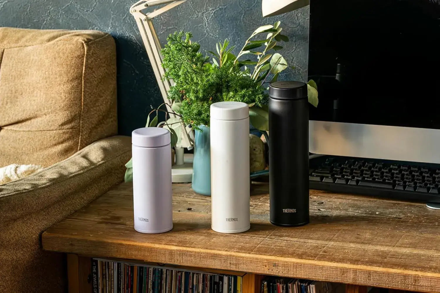 Thermos JON-352 Vacuum Insulated Travel Mug Easy to Clean Screw Lid