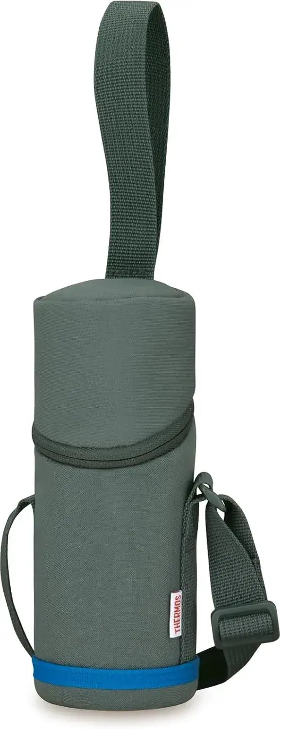 Thermos MYbottle Pouch with Strap Carrying Case - Black Blue 350-400ml - 4562344396653