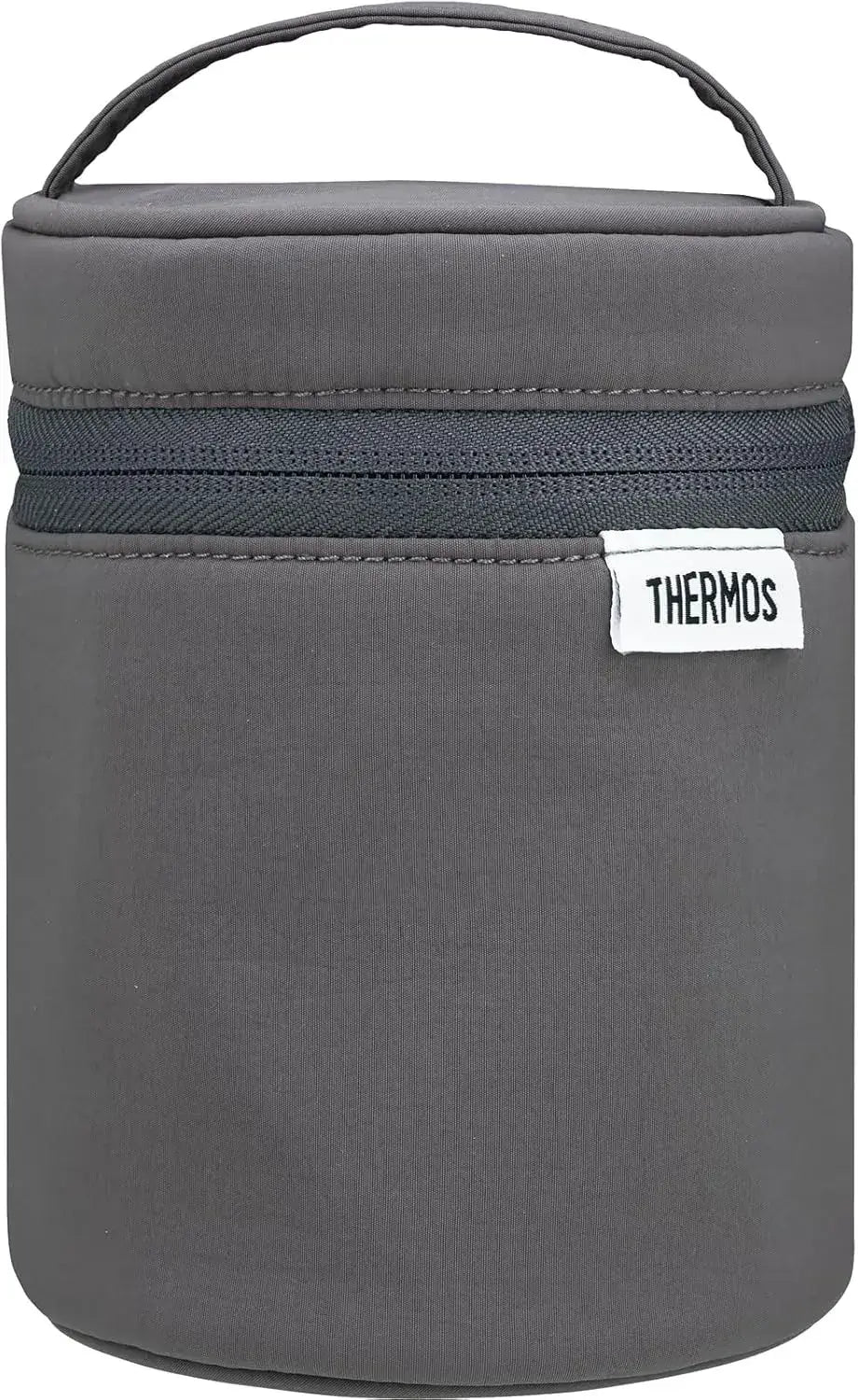 Thermos Soup Jar Pouch Insulated Food Container - Dark Gray 300-500ml - 4562344402255