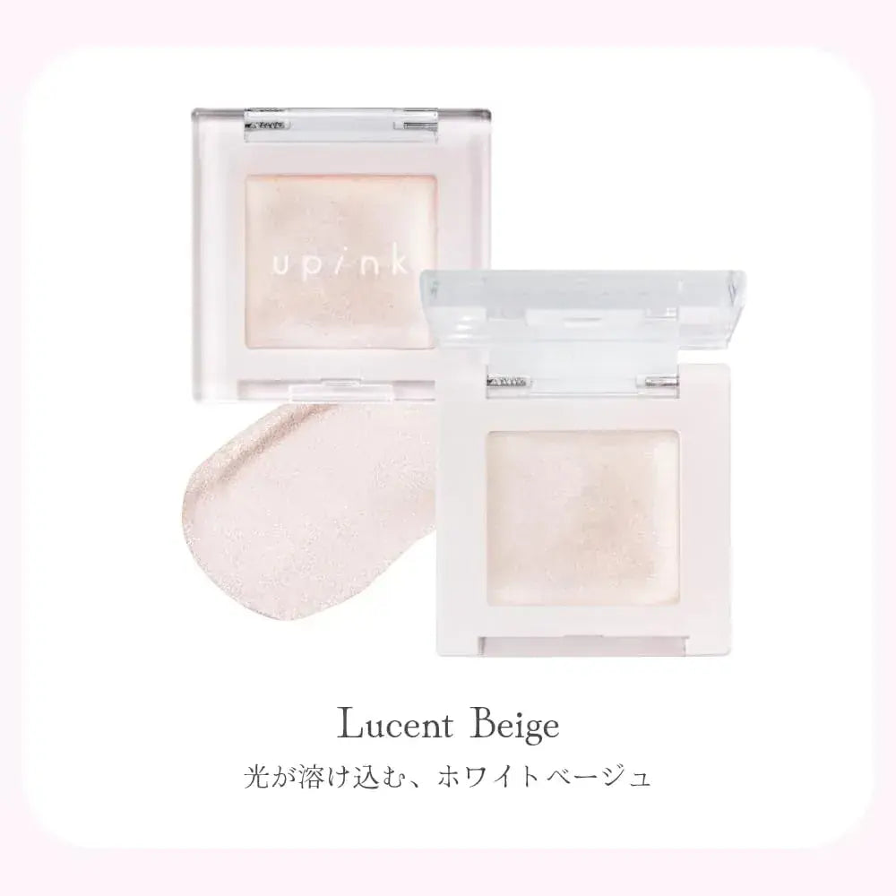 Upink Veil Glow Highlighter Lucent Beige Natural Radiance