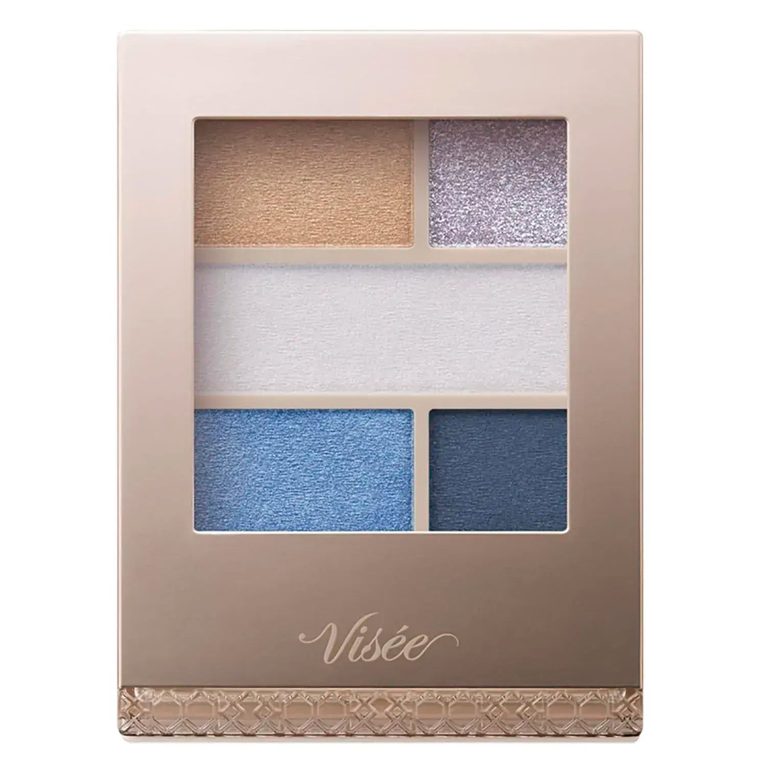 Visee Double Mood Eyes Eyeshadow Palette - 6 Marine Mood - 4971710595543
