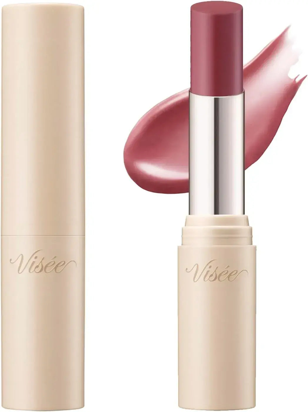 Visee Essence Plump Balm Glossy Moisturizing Lip Plumper - Ro680 Dusty Plum - 4971710599671