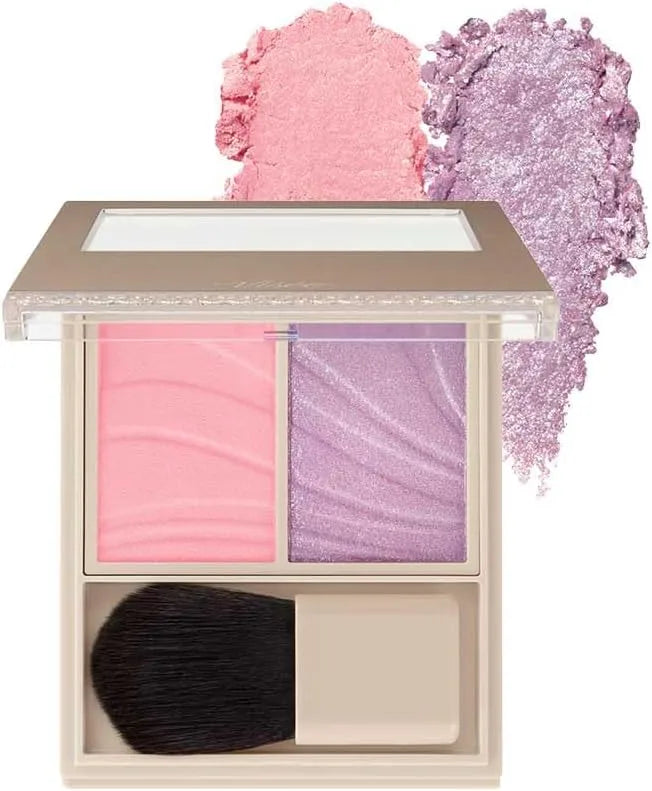 Visee Layered Fleuri Cheek Glossy Blood Tone with Collagen and Hyaluronic Acid - PU-5 Iris Purple
- 4971710619775