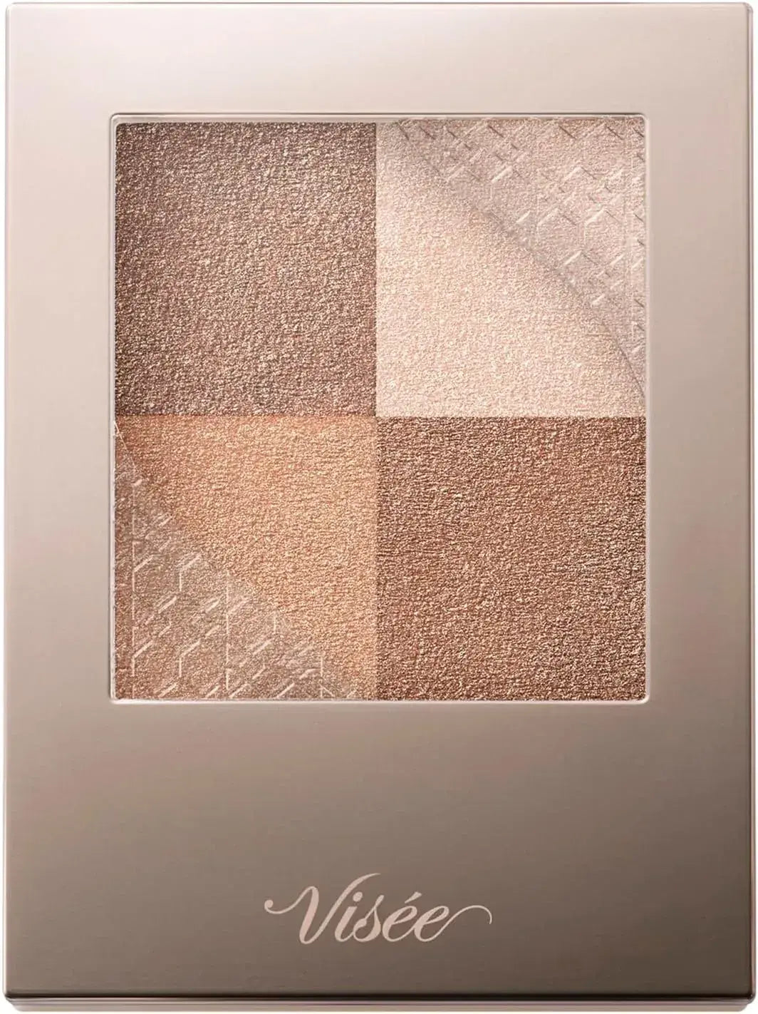 Visee Nuance Dewey Creator Clear Type Eye Shadow - Be 1 Soft Beige - 4971710632422