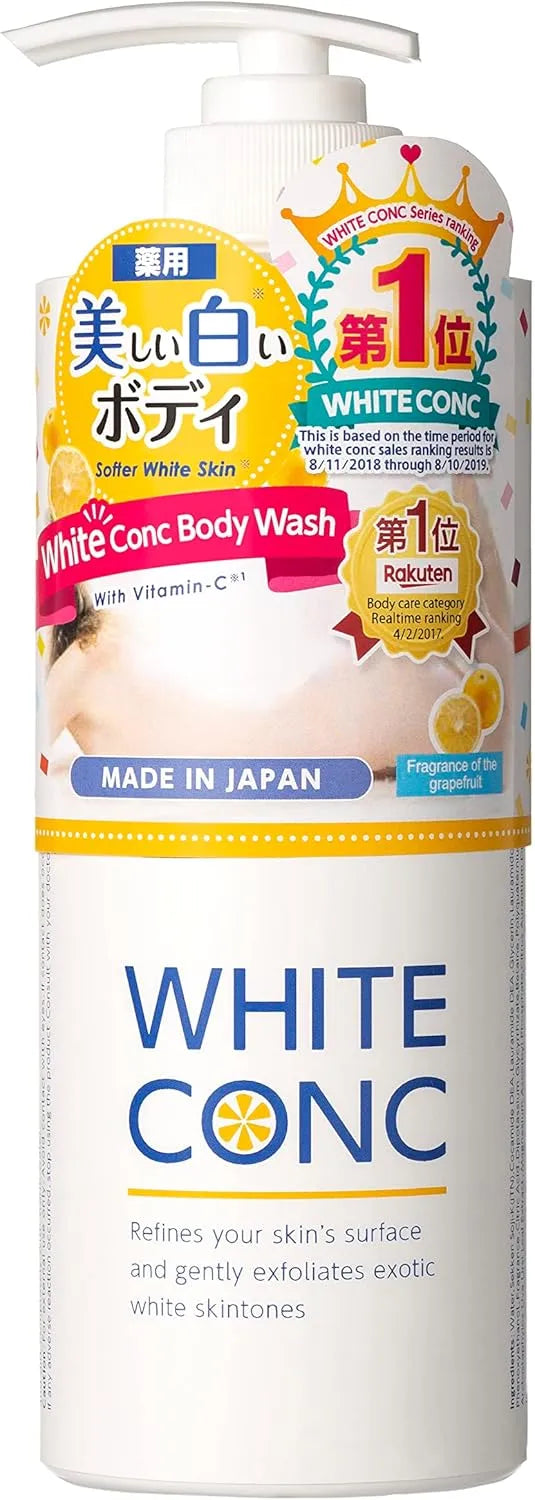 White Conc Body Shampoo 33.8 fl oz Whitening Dullness Care - 600mL
- 4990110005933