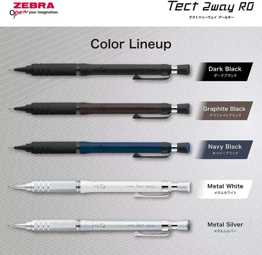 Zebra Pen P-MA141 Mechanical Pencil Tect 2-Way RO Series