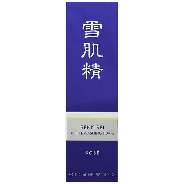Kose Sekkisei White Washing Foam 130g - Whitening Facial Cleansing Foam From Japan