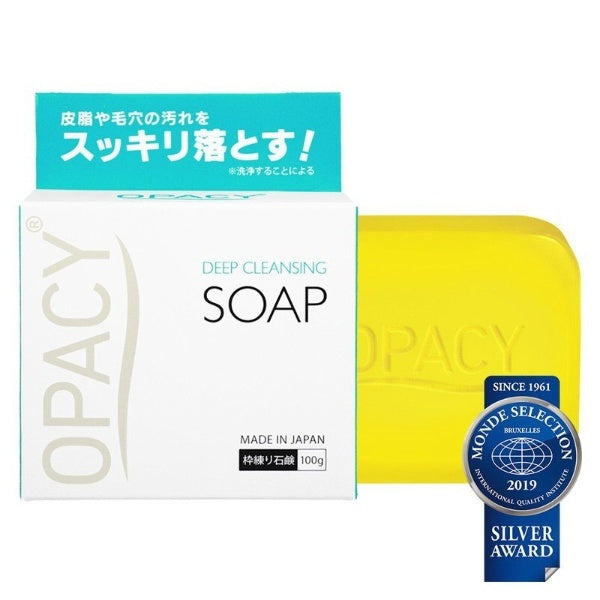 Opacy Deep Cleansing Soap 100g - Deep Cleansing Facial Soap - Made In Japan