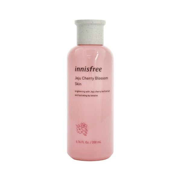 Innisfree Jeju Cherry Blossom Skin Toner 200ml - Brightening Toner - Best Innisfree Products