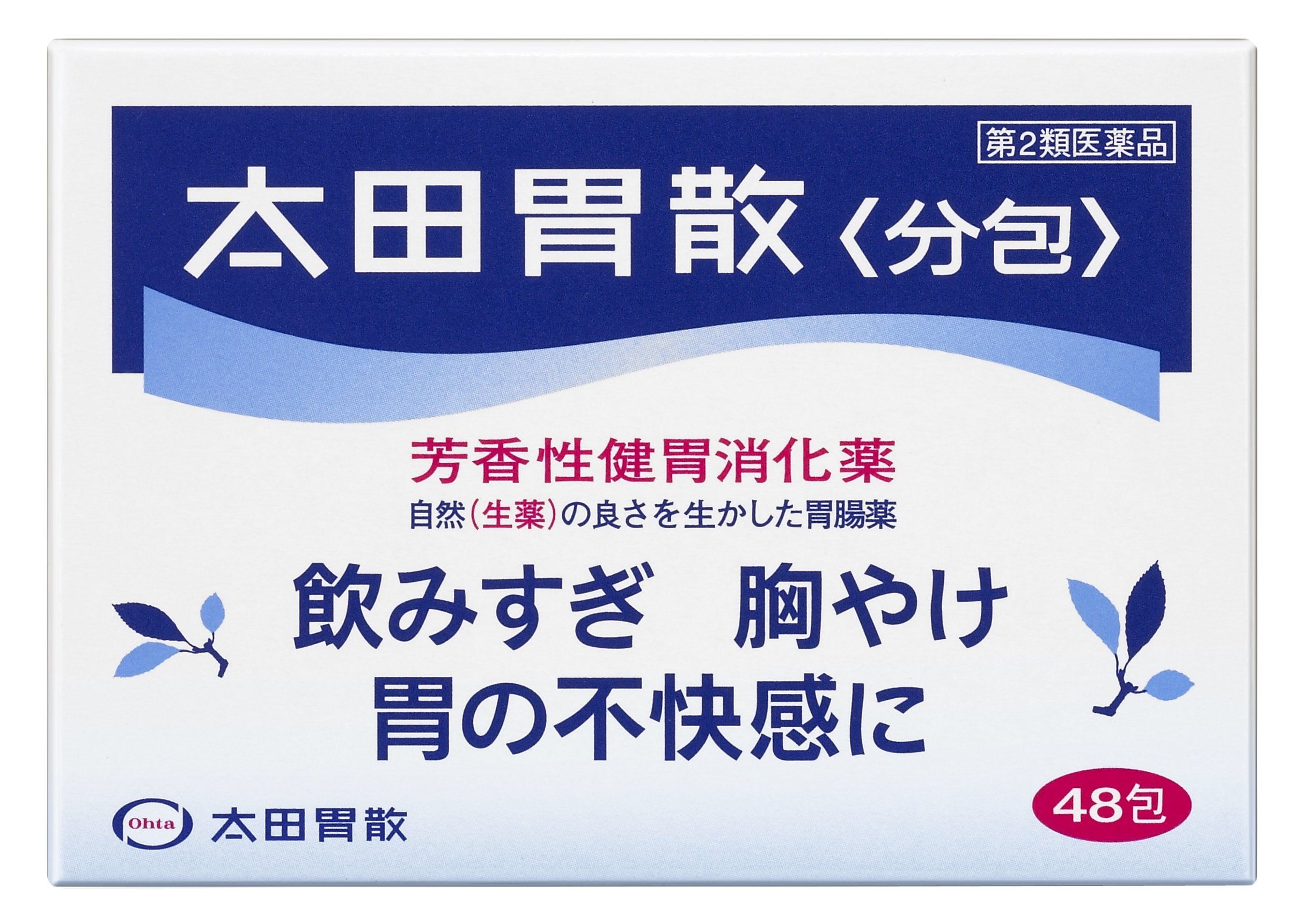 Ohta'S Isan 2Nd-Class Otc Drug 48 Packets - Japan