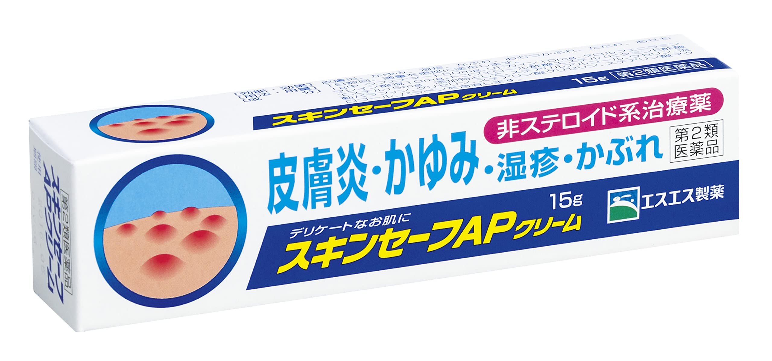 Ss Pharmaceutical Skin Safe Ap Cream 15G Japan - 2Nd-Class Otc Drug Self-Medication Tax System