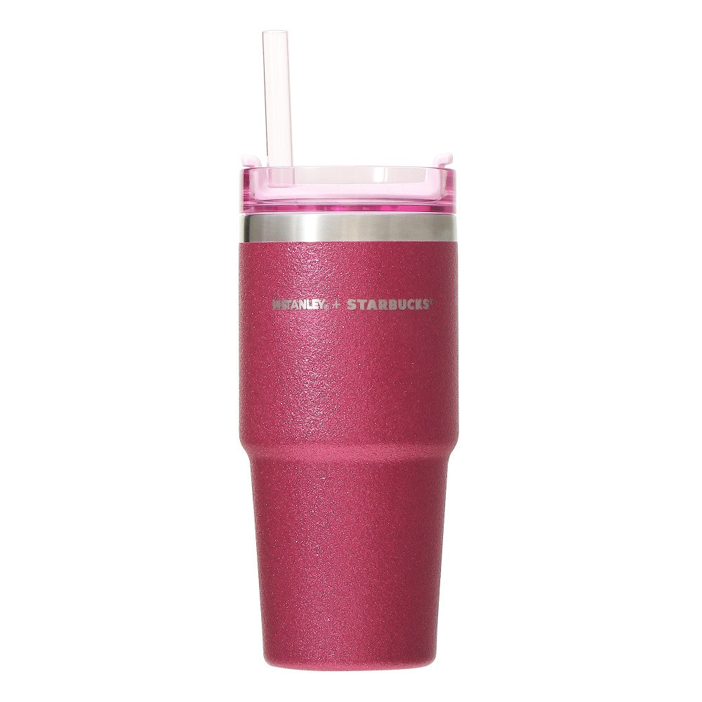 3Way Stanley Glitter Vivid Pink 473ml Stainless Steel Tumbler | Starbucks Coffee Japan