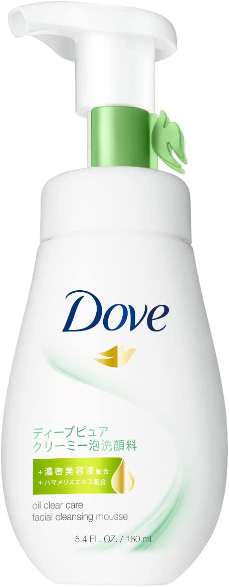 Dove Cleansing Mousse For Less Visible Pores & Oil Control 160ml