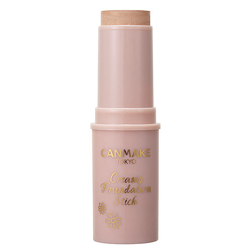 Canmake Creamy Foundation Stick 02 Natural Beige SPF50+PA+++ 9.5g - Makeup Foundation
